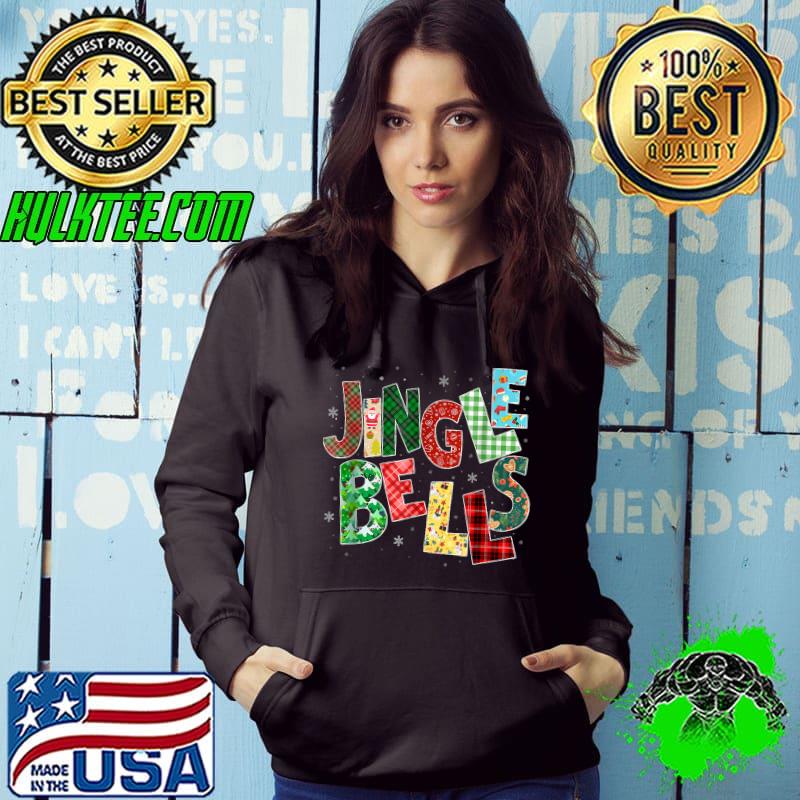 Official Red Plaid Jingle Bells Christmas Matching Family Pajama Tee T-Shirt Hoodie Official Red Plaid Jingle Bells Christmas Matching Family Pajama Tee T-Shirt Hoodie