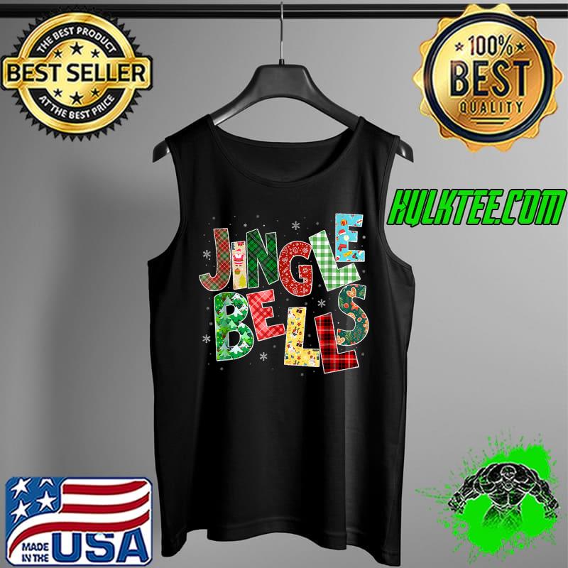 Official Red Plaid Jingle Bells Christmas Matching Family Pajama Tee T-Shirt Tank Top Official Red Plaid Jingle Bells Christmas Matching Family Pajama Tee T-Shirt Tank Top
