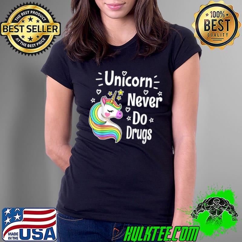 Official Red Ribbon Week Kids Youth adults Say No Say Yes to Unicorns T Shirt Ladies Tee Official Red Ribbon Week Kids Youth adults Say No Say Yes to Unicorns T Shirt Ladies Tee