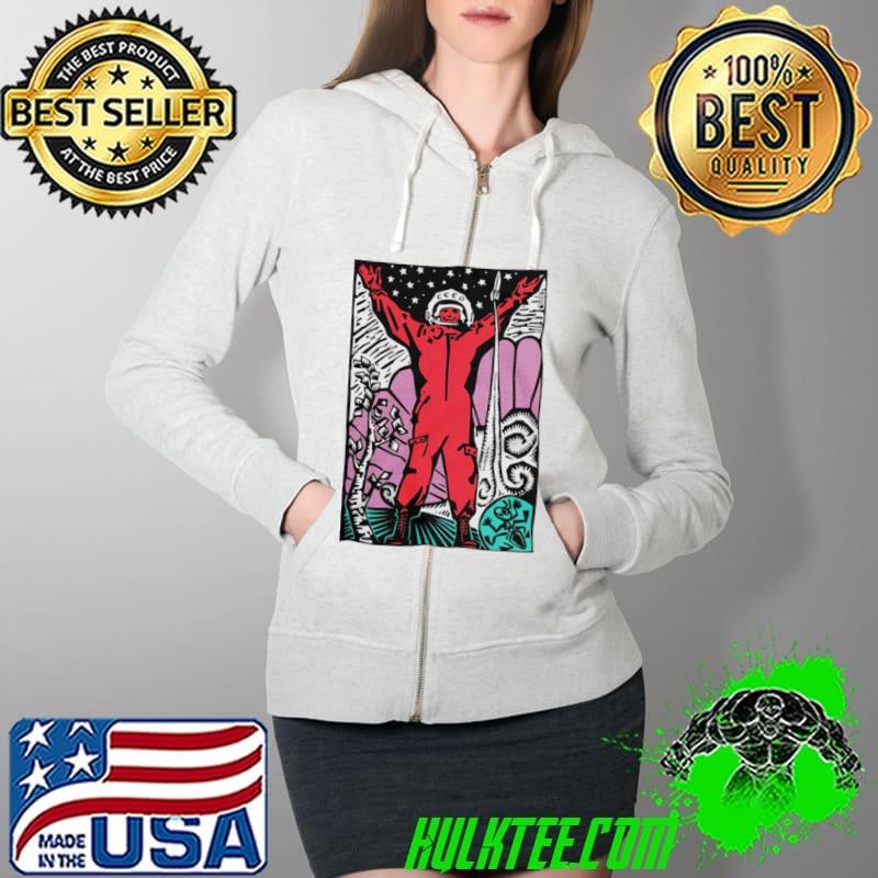 Official Soviet space hero Full Zip Hooded Official Soviet space hero Full Zip Hooded