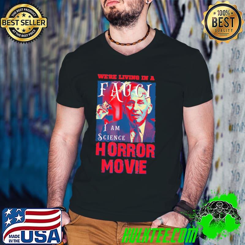 Official T-Shirt Fauci Alien UFO Outer Space Funny Anti Fauci Conservative 2022