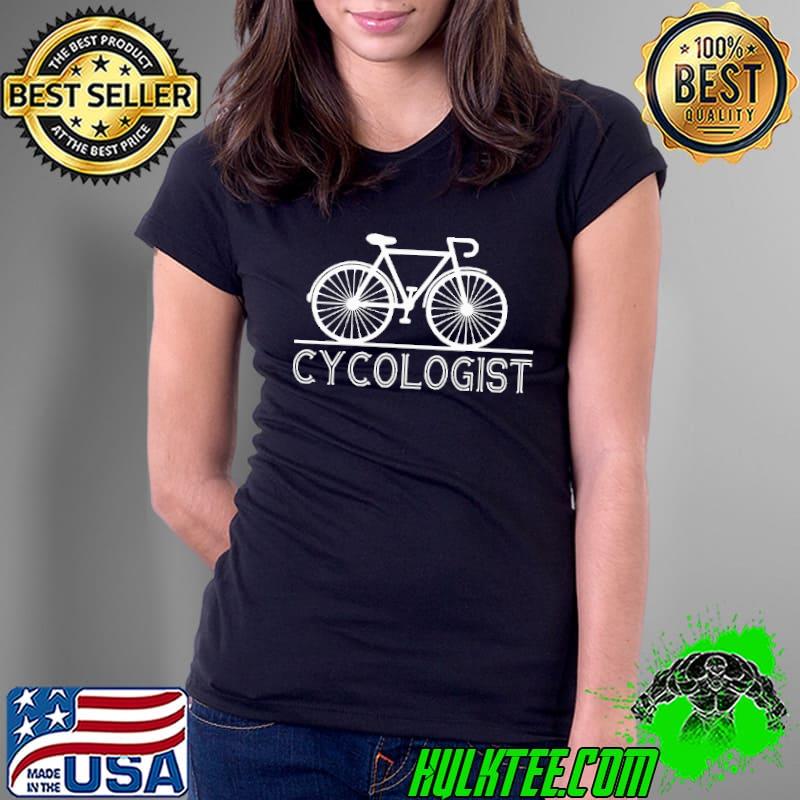 Official TOP THE BICYCLE CYCOLOGIST SHIRT Ladies Tee Official TOP THE BICYCLE CYCOLOGIST SHIRT Ladies Tee