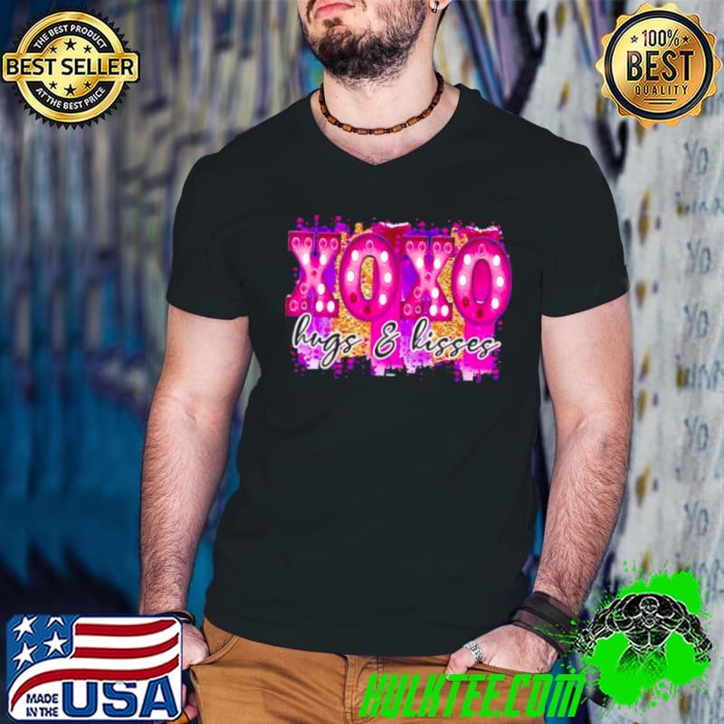 Official Western Cowboy Cowgirl Valentine’s Day XOXO hug kisses Guys V Neck Official Western Cowboy Cowgirl Valentine’s Day XOXO hug kisses Guys V Neck