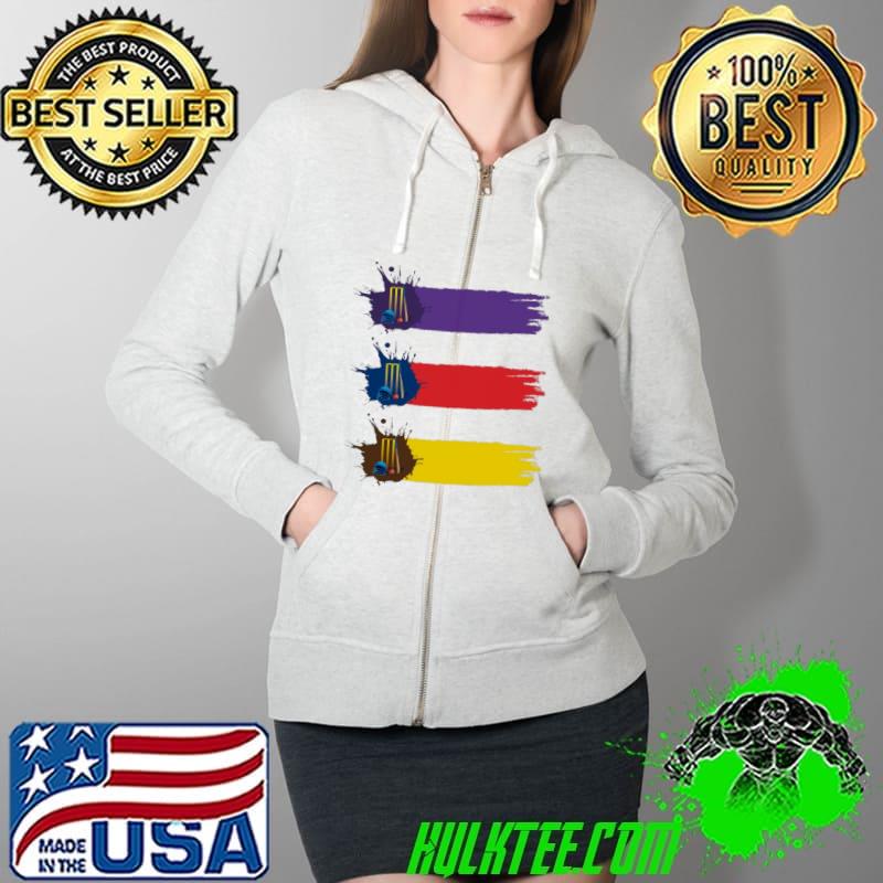 Original Cricket strength comes from hands Full Zip Hooded Original Cricket strength comes from hands Full Zip Hooded