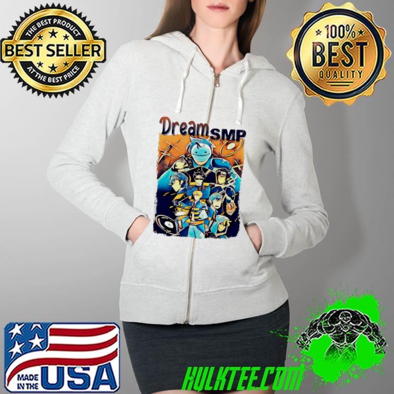 Original Dream Smp Team Unisex T-Shirt Full Zip Hooded Original Dream Smp Team Unisex T-Shirt Full Zip Hooded