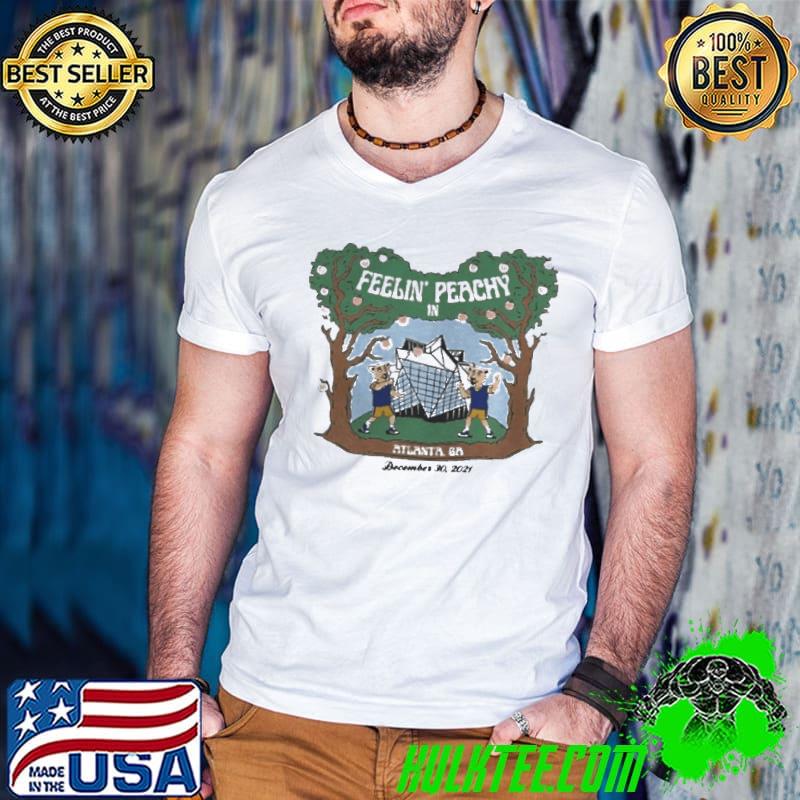 Original Freelin' peachy in atlanta ga december 30 2021 shirt