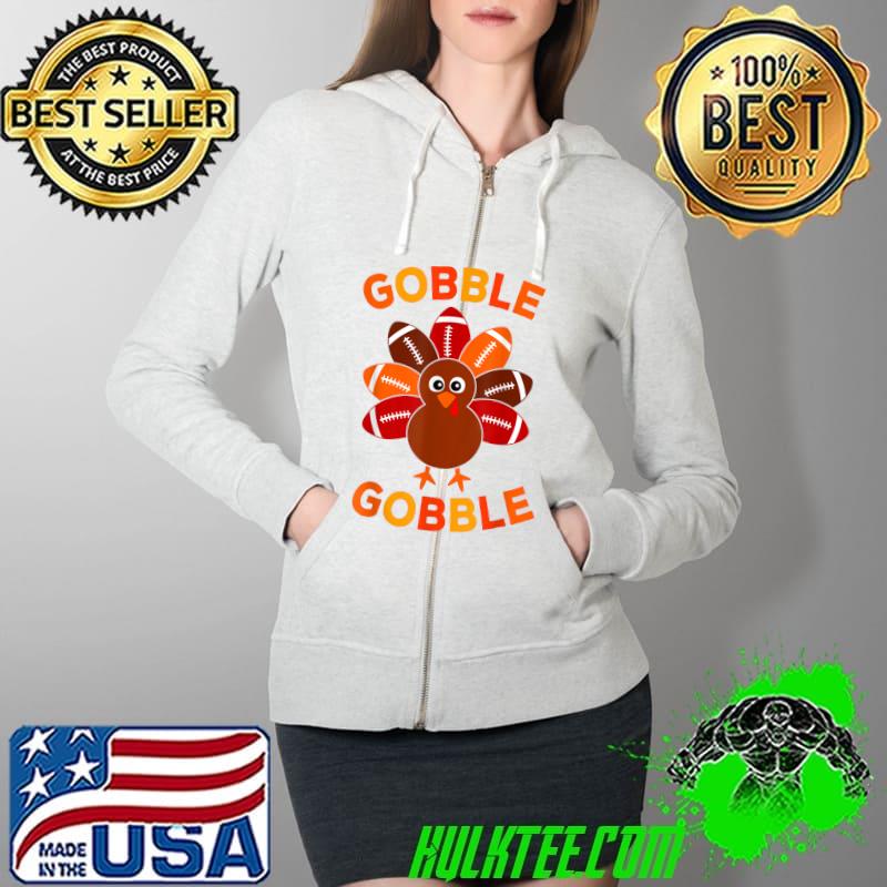 Original Gobble Football Turkey Balls Thanksgiving Boys Kids Toddler T-Shirt Full Zip Hooded Original Gobble Football Turkey Balls Thanksgiving Boys Kids Toddler T-Shirt Full Zip Hooded