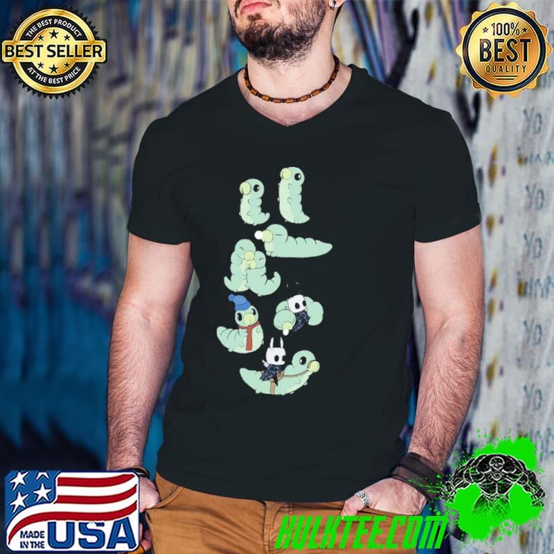 Original Hollow Knight Cute Green Worm Unisex T-Shirt