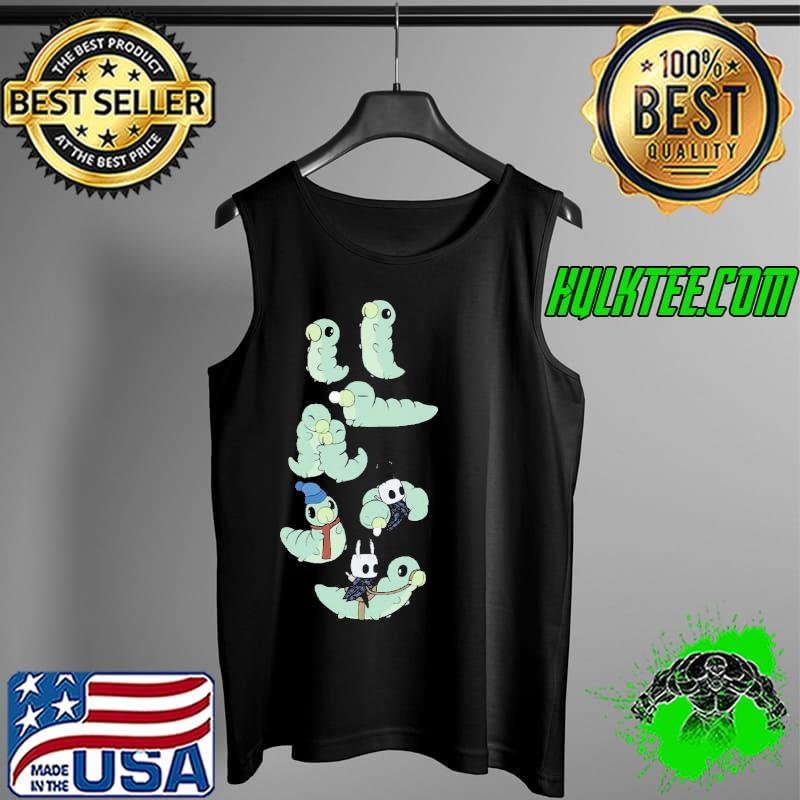 Original Hollow Knight Cute Green Worm Unisex T-Shirt Tank Top Original Hollow Knight Cute Green Worm Unisex T-Shirt Tank Top