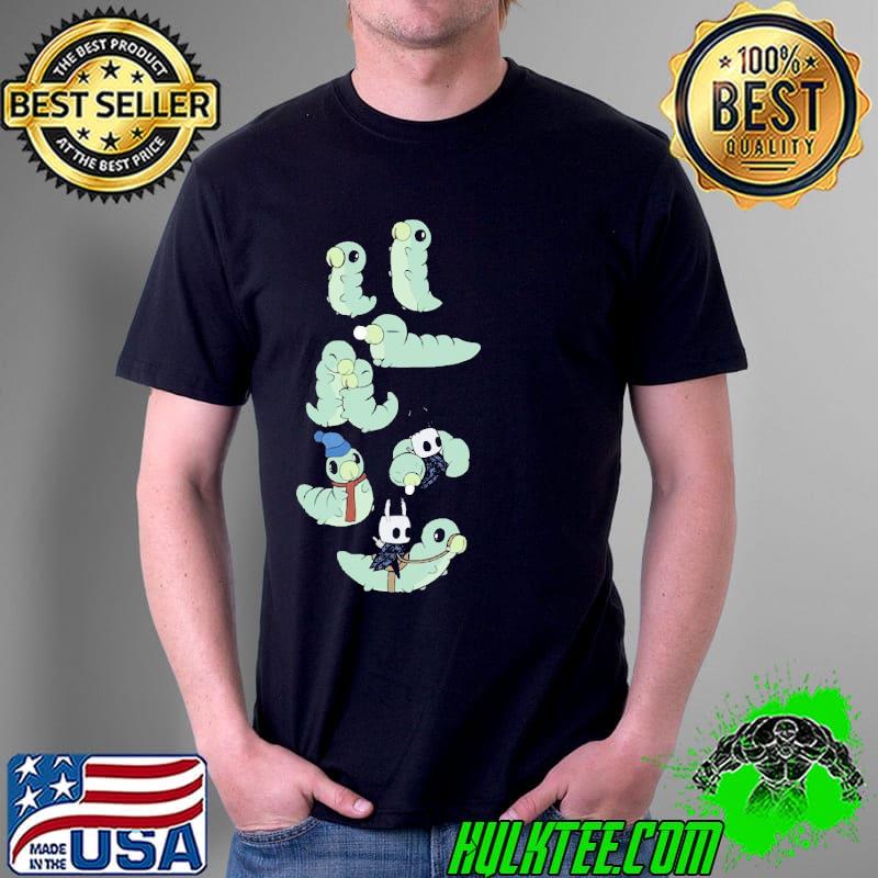 Original Hollow Knight Cute Green Worm Unisex T-Shirt Unisex Original Hollow Knight Cute Green Worm Unisex T-Shirt Unisex