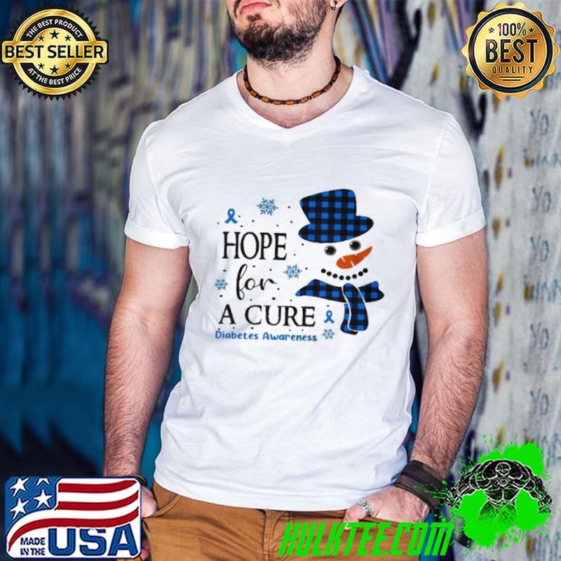 Original Hope for a cure diabetes awareness shirt