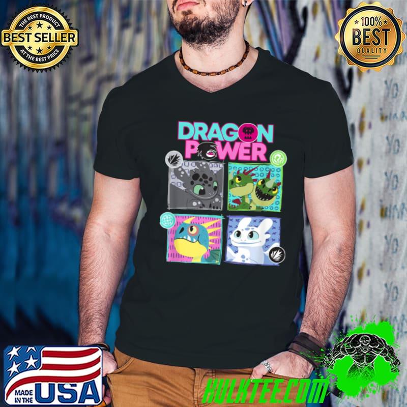 Original How to Train Your Dragon 3 Hidden World Dragon Power Shirt Original How to Train Your Dragon 3 Hidden World Dragon Power Shirt