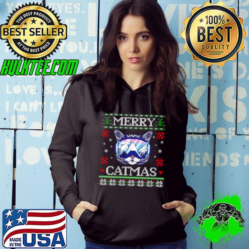Original Merry Catmas Ugly Christmas Cat Shirt Original Merry Catmas Ugly Christmas Cat Shirt