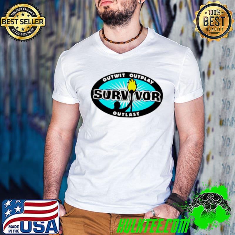 Original Outwit outplay survivor outlast shirt