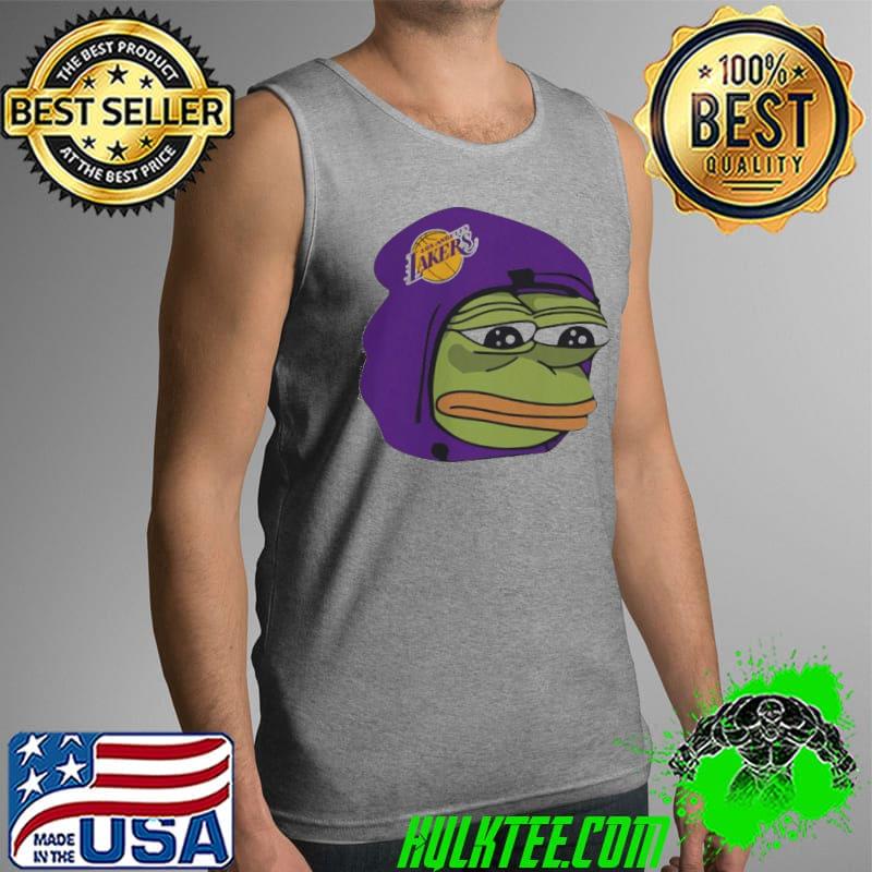 Perfect Los Angeles Lakers Sad Pepe The Frog Shirt Tank Top Perfect Los Angeles Lakers Sad Pepe The Frog Shirt Tank Top