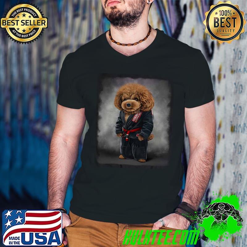 Poodle Dog Martial Art Champion Judogi Shirt