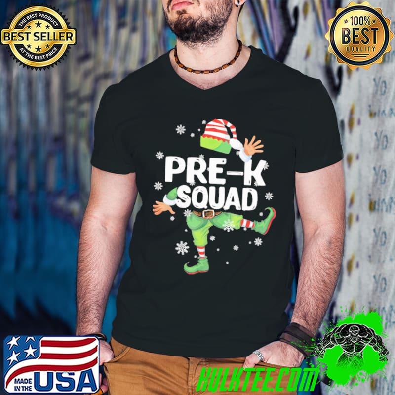 Pre-K Squad Christmas Elf Shirt