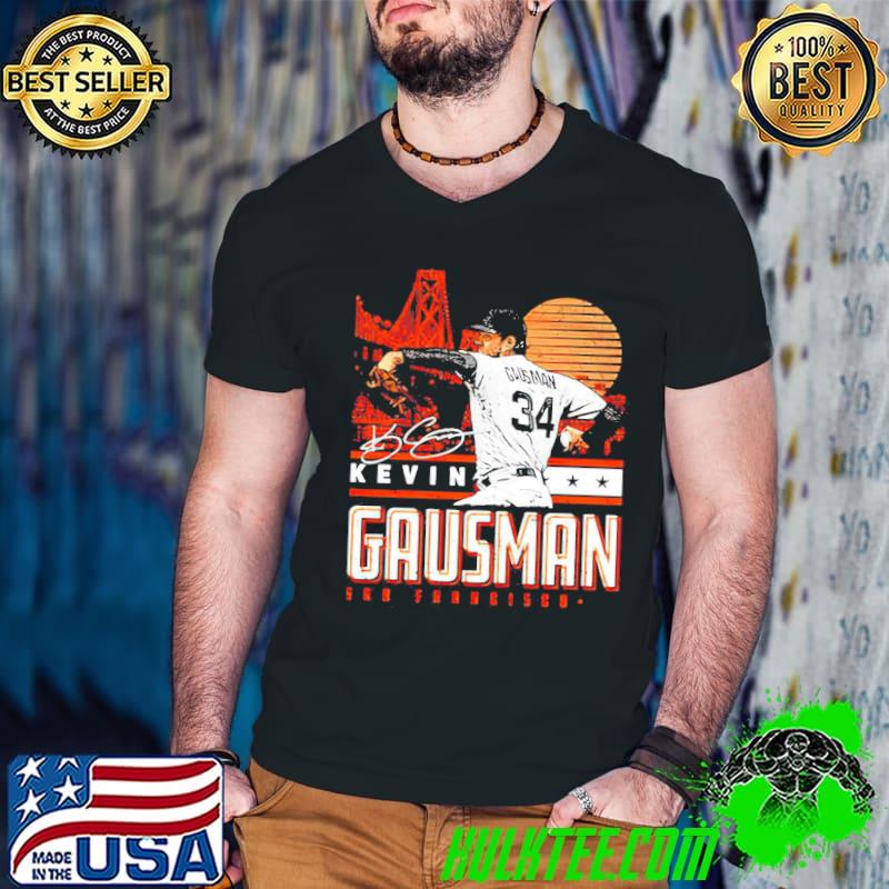 Premium 34 Kevin Gausman San Francisco Giants Signature Unisex T-Shirt