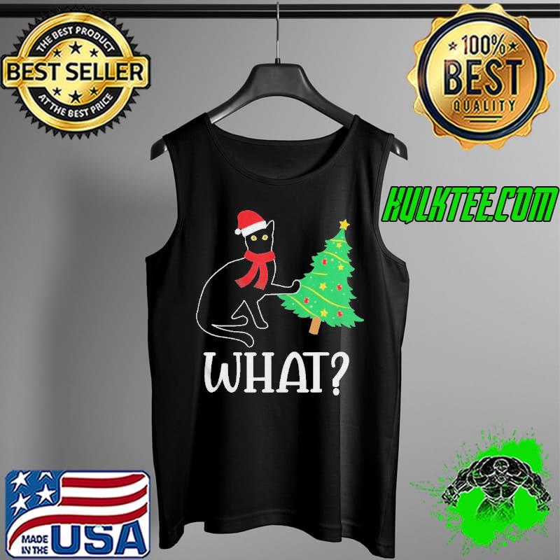 Premium Cat Merry Christmas Shirt Tank Top Premium Cat Merry Christmas Shirt Tank Top
