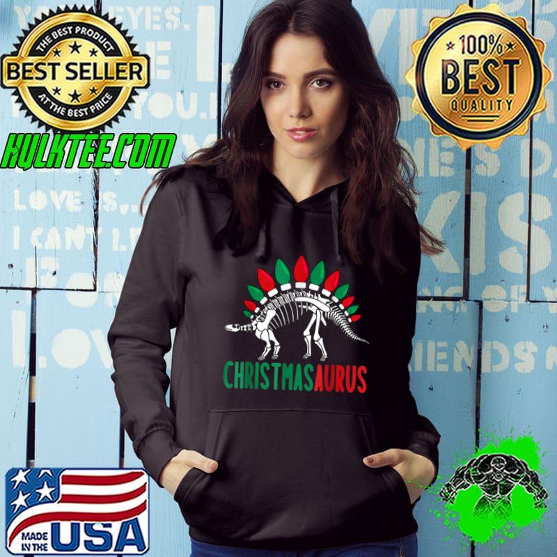Premium Christmasaurus Cute Christmas Dinosaur Tree Rex Dino Saurus T-Shirt Hoodie Premium Christmasaurus Cute Christmas Dinosaur Tree Rex Dino Saurus T-Shirt Hoodie