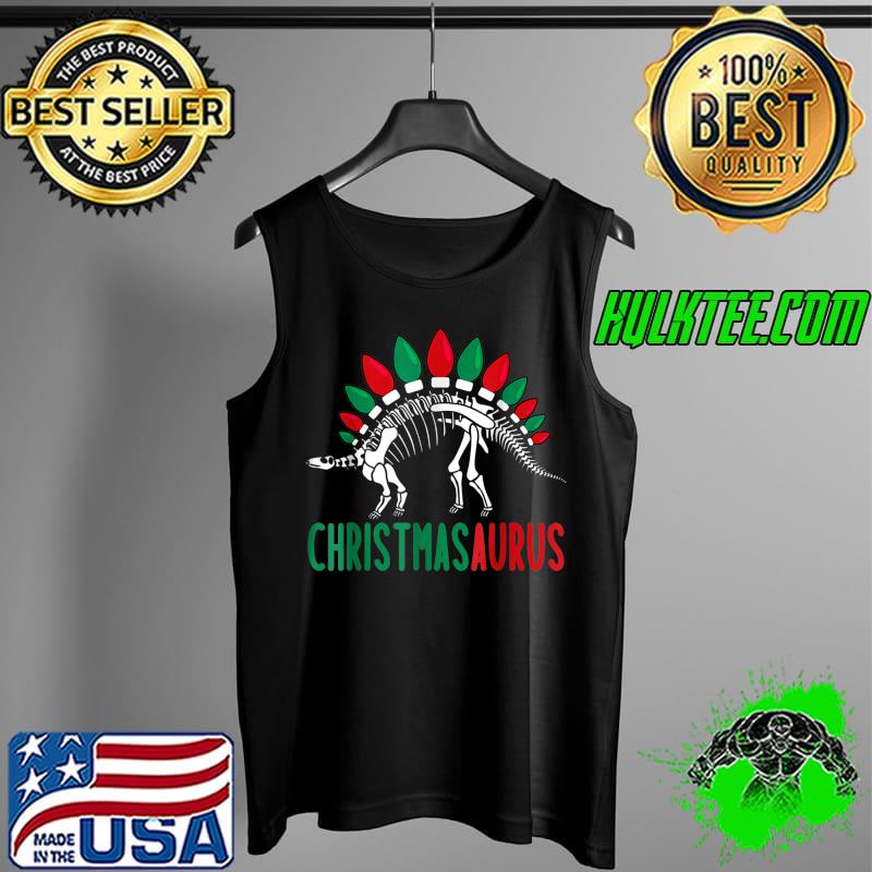 Premium Christmasaurus Cute Christmas Dinosaur Tree Rex Dino Saurus T-Shirt Tank Top Premium Christmasaurus Cute Christmas Dinosaur Tree Rex Dino Saurus T-Shirt Tank Top