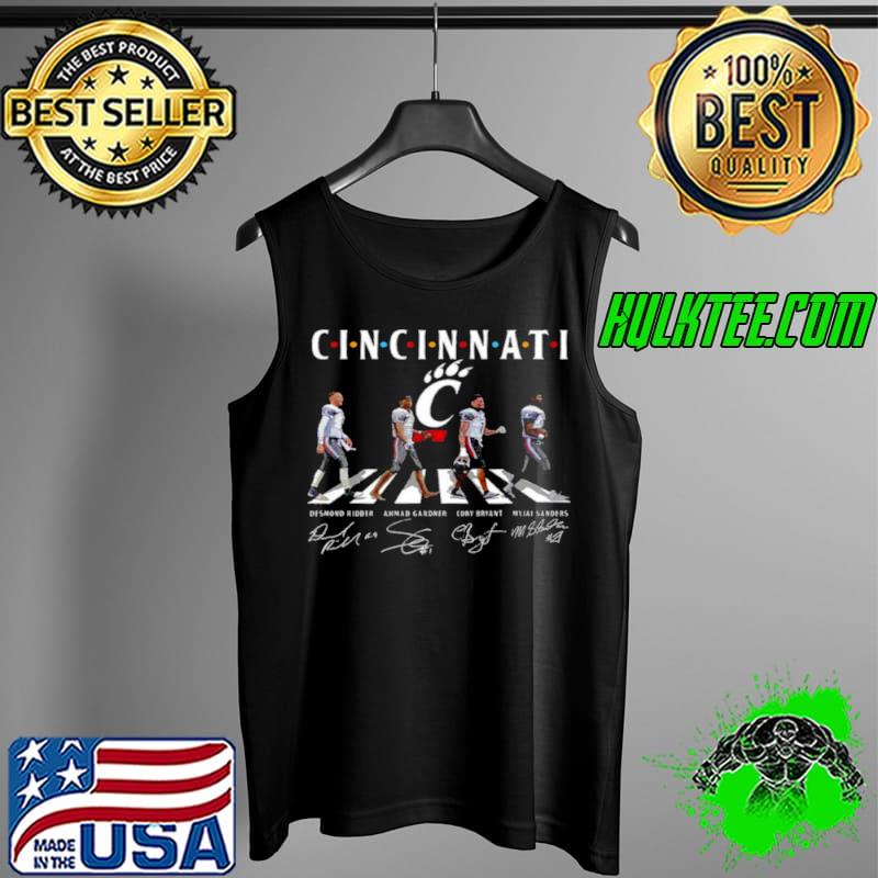 Premium Cincinnati Abbey Road Signatures Shirt Tank Top Premium Cincinnati Abbey Road Signatures Shirt Tank Top