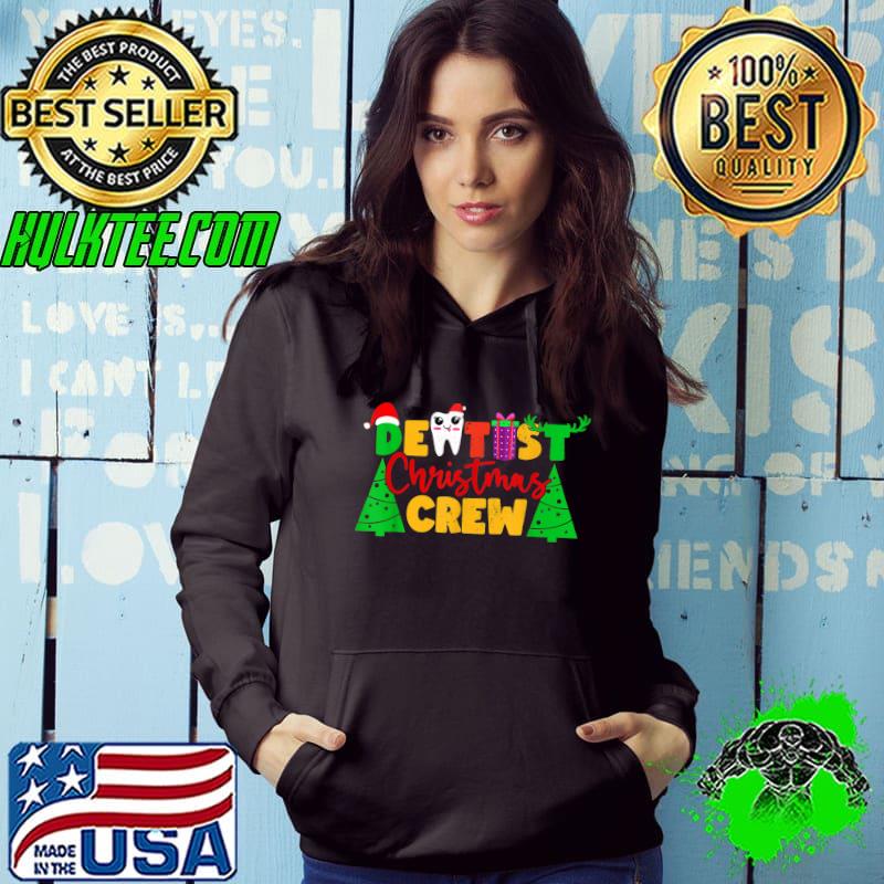 Premium Dentist Christmas Crew Funny Xmas Matching Dentistry T-Shirt