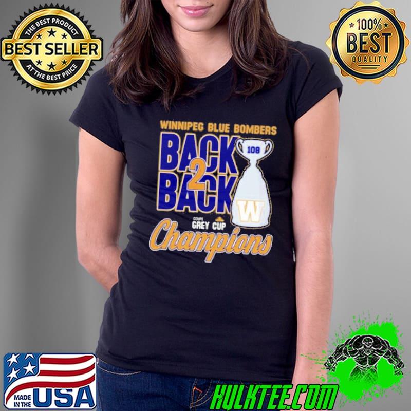 Premium Grey Cup Champions Locker Room 2022 T- Ladies Tee Premium Grey Cup Champions Locker Room 2022 T- Ladies Tee