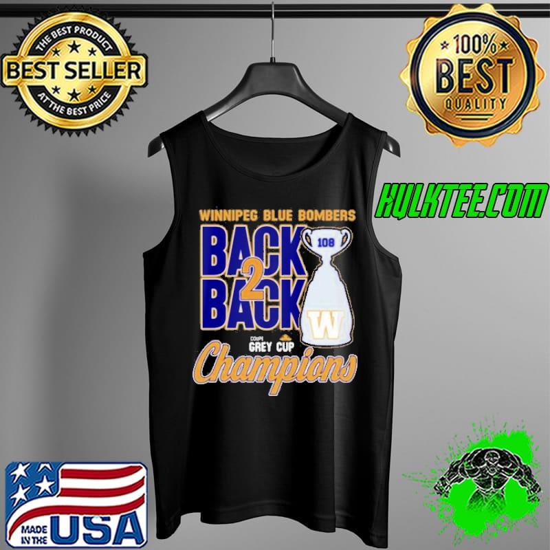 Premium Grey Cup Champions Locker Room 2022 T- Tank Top Premium Grey Cup Champions Locker Room 2022 T- Tank Top
