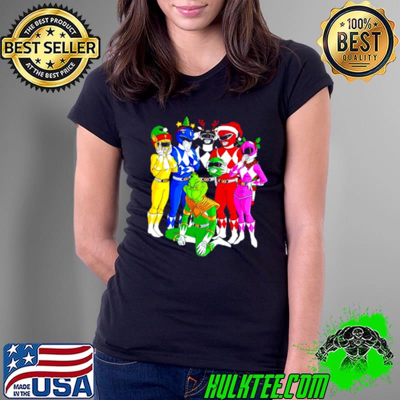 Premium Grinch Rangers Christmas Shirt Ladies Tee Premium Grinch Rangers Christmas Shirt Ladies Tee