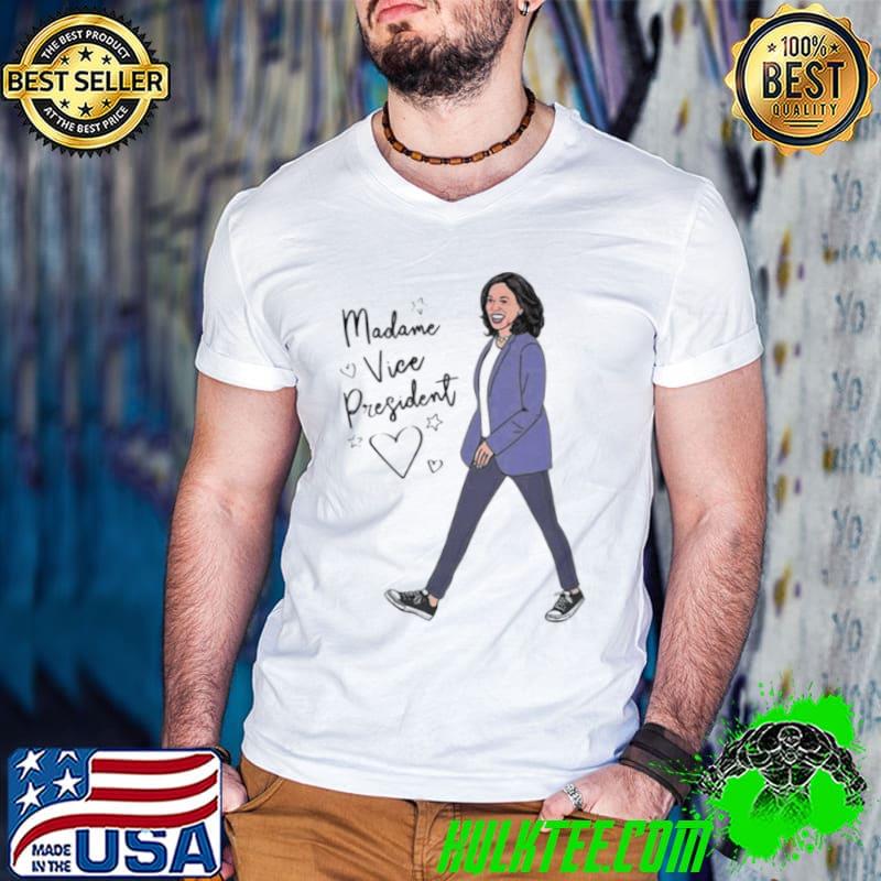 Premium Heart Kamala Harris Madame Vice President Shirt