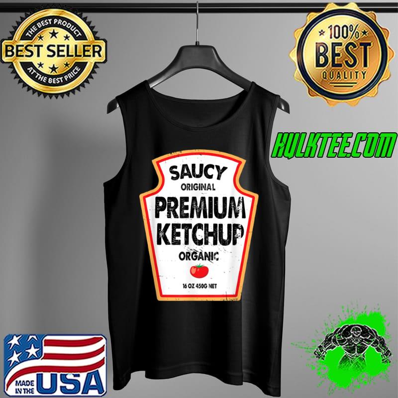 Premium Ketchup Easy Halloween Christmas Costume Matching Couples T Shirt Tank Top Premium Ketchup Easy Halloween Christmas Costume Matching Couples T Shirt Tank Top