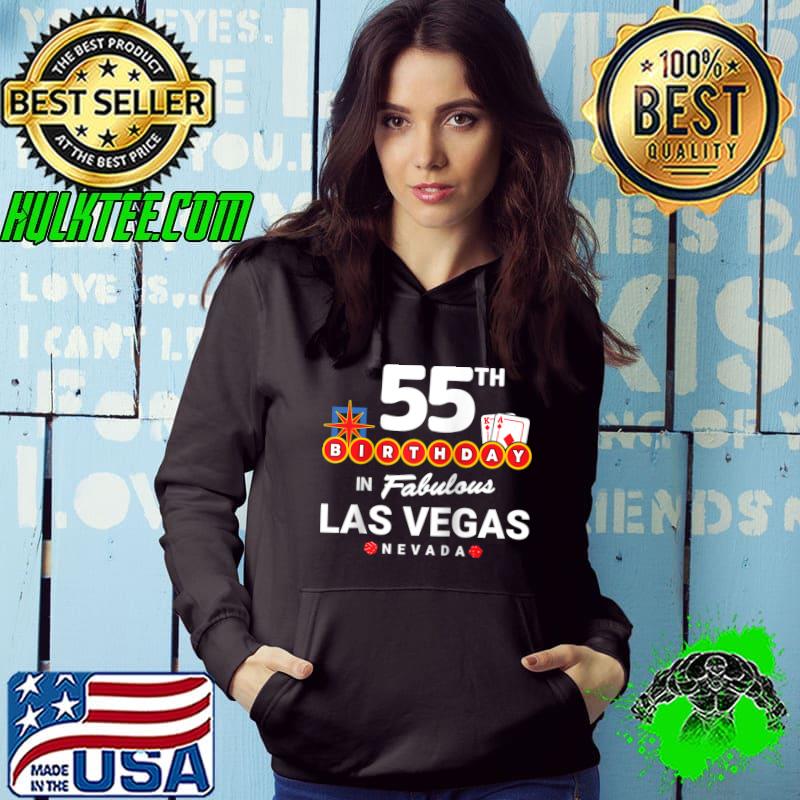 Premium Las Vegas Birthday Party - 55th Birthday - Vegas Birthday T-Shirt