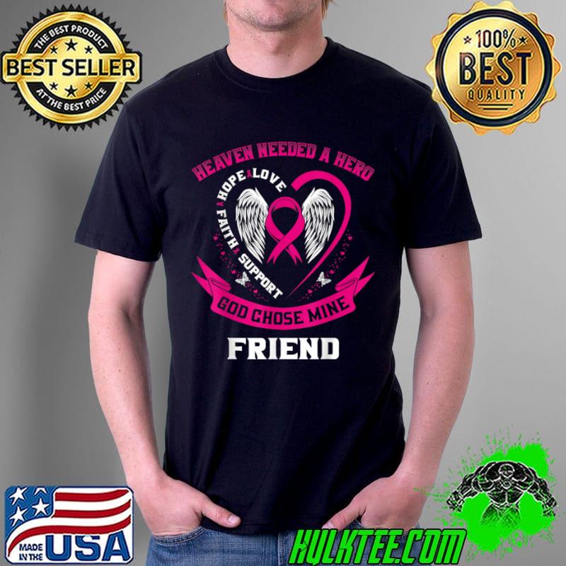 Premium Pink In Memory Of Friend Breast Cancer Sayings Heart Wings T Shirt Unisex Premium Pink In Memory Of Friend Breast Cancer Sayings Heart Wings T Shirt Unisex