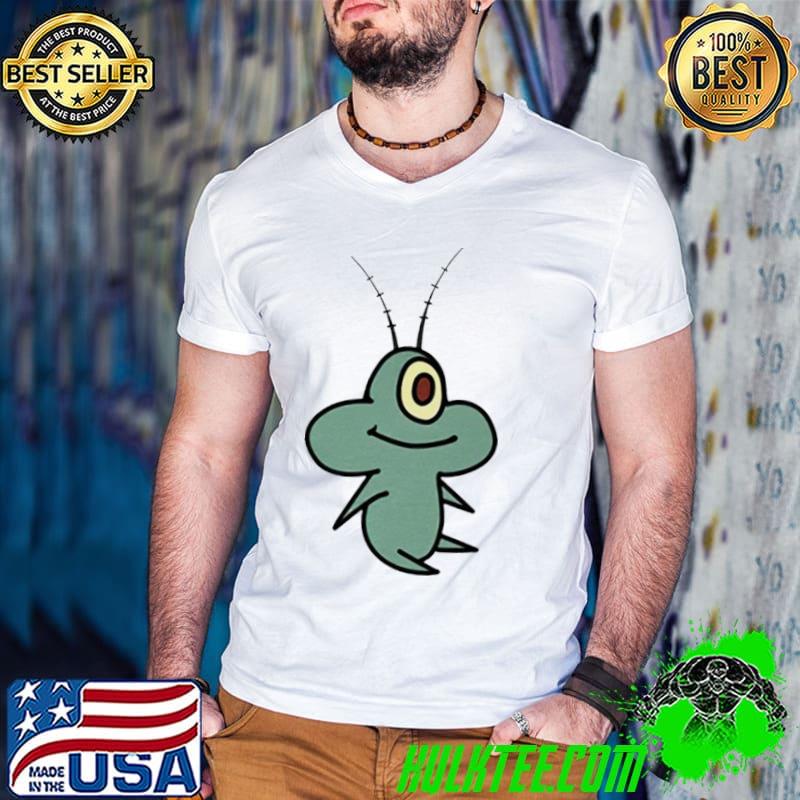 Premium Plankton Eating Popcorn shirt