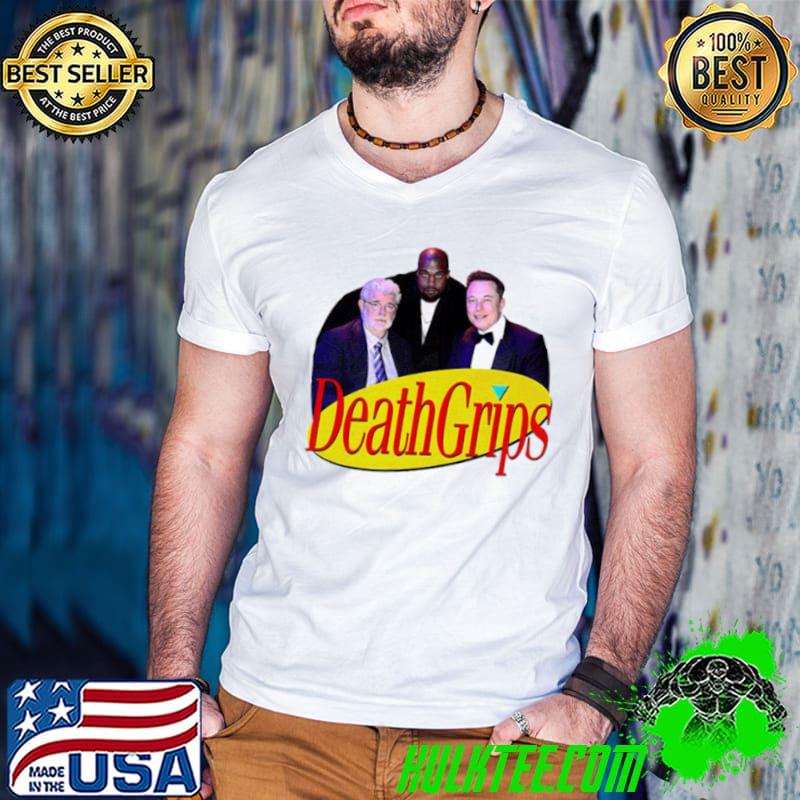 Premium Seinfeld death grips elon musk kanye west george lucas shirt