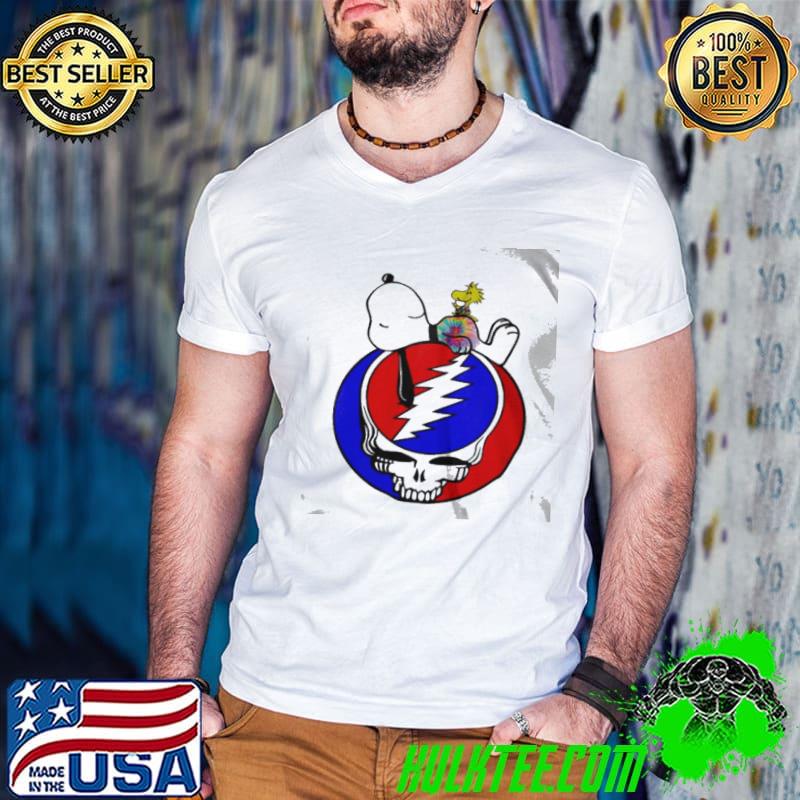 Premium Snoopy and Woodstock grateful dead shirt