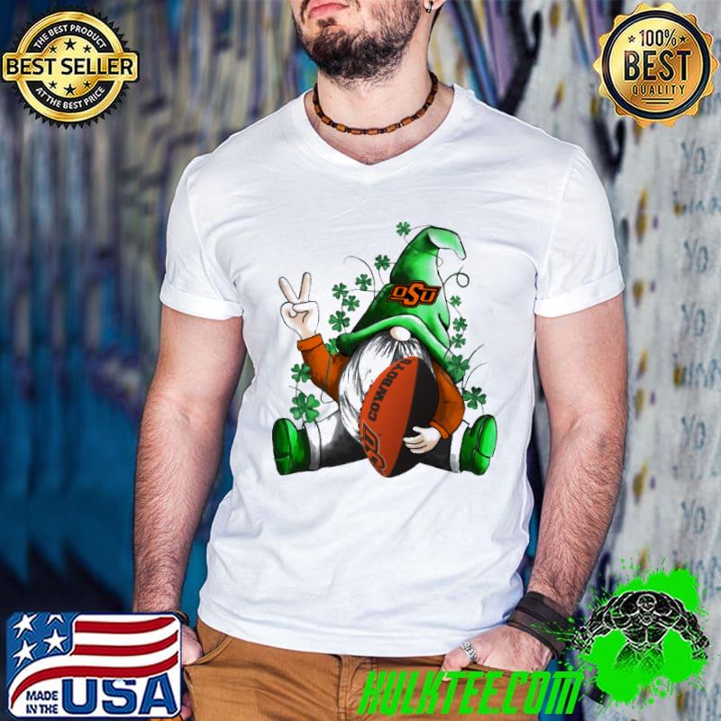 Premium St Patrick Gnome Hugs Oklahoma State Cowboys Football NCAA Shirts Premium St Patrick Gnome Hugs Oklahoma State Cowboys Football NCAA Shirts