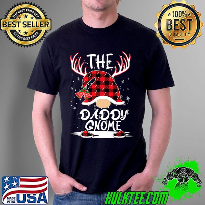 Premium The Daddy Gnome Christmas Red Plaid Hat Xmas Family Matching Premium T-Shirt Unisex Premium The Daddy Gnome Christmas Red Plaid Hat Xmas Family Matching Premium T-Shirt Unisex
