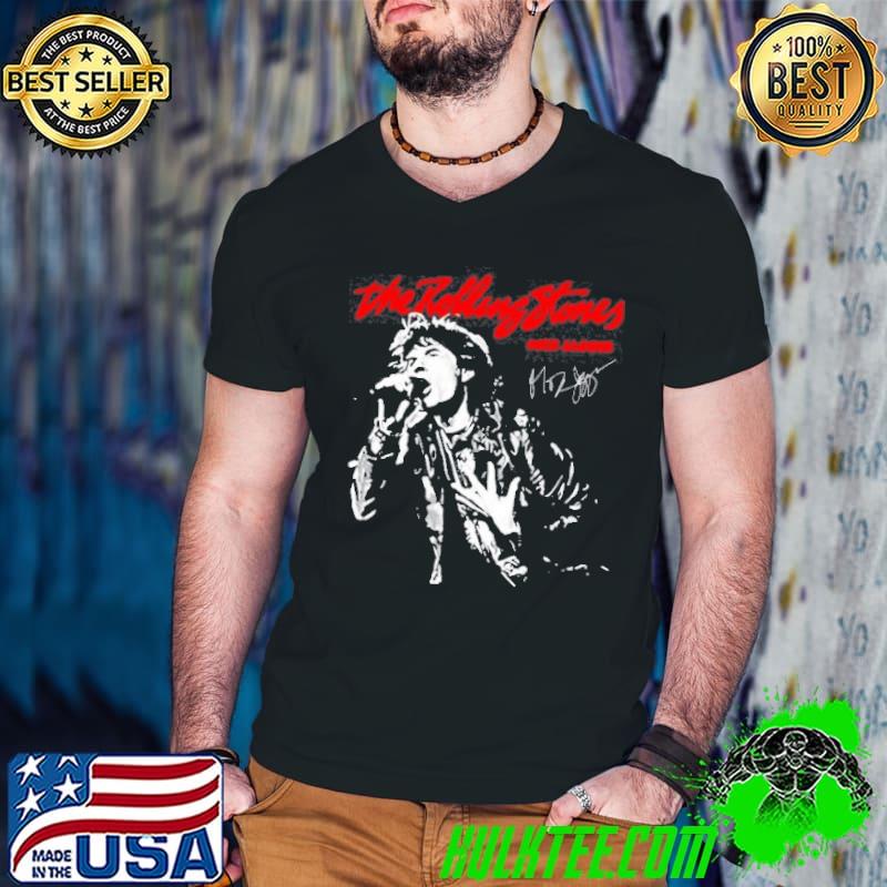 Premium The Rolling Stones Mick Jagger Signature Shirt