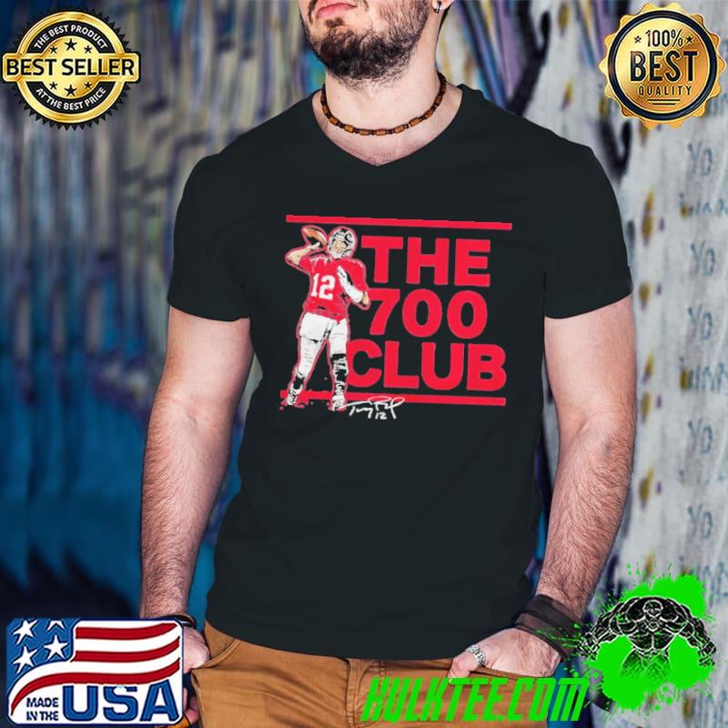 Premium Tom Brady the 700 club signature shirt