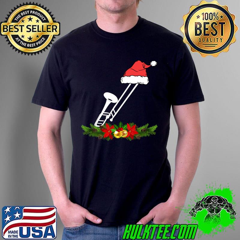 Premium Trombone Christmas Pajamas Music Instrument T-Shirt Unisex Premium Trombone Christmas Pajamas Music Instrument T-Shirt Unisex