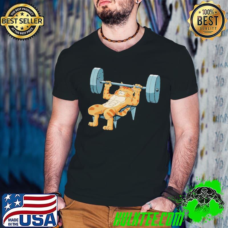 Premium WEIGHT LIFTING Cat Gym Shirt
