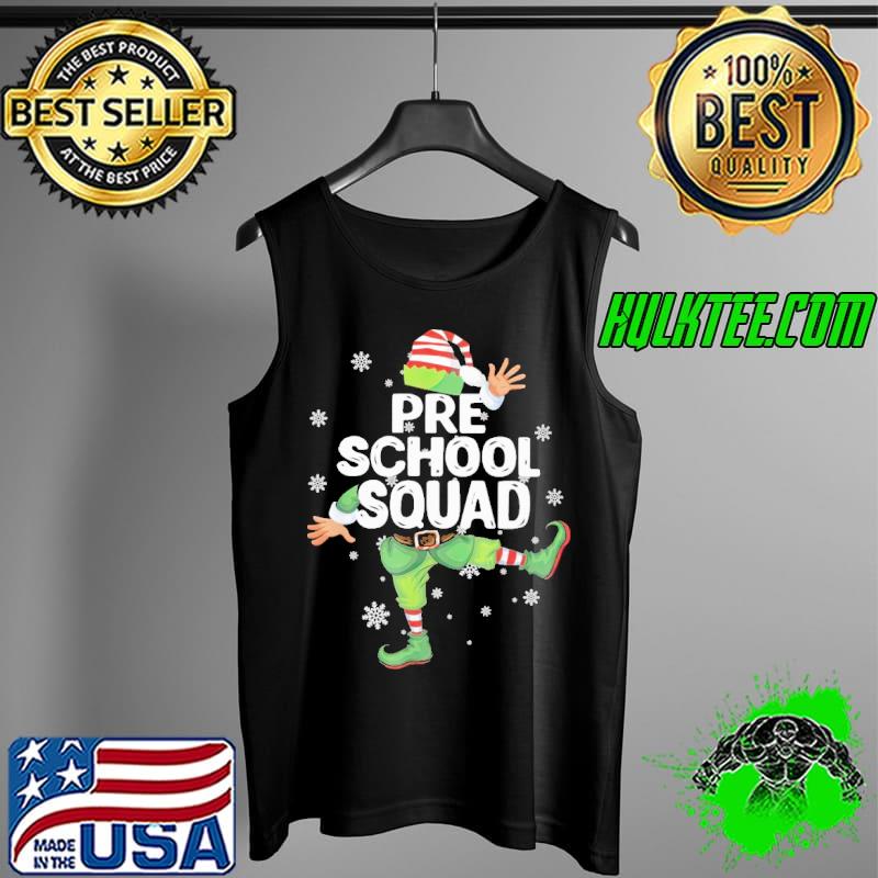 Preschool Squad Christmas Elf Shirt Tank Top Preschool Squad Christmas Elf Shirt Tank Top