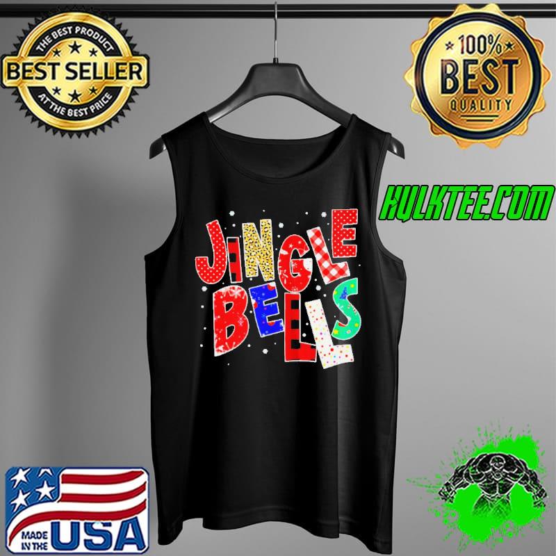 Red plaid jingle bells christmas Tank Top Red plaid jingle bells christmas Tank Top