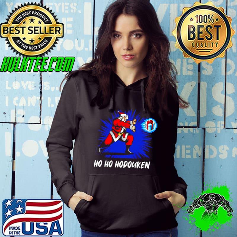 Santa Claus Ho Ho Hodouken Christmas Sweater Shirt