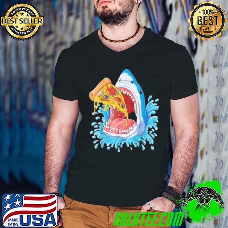 Shark Eating Pizza shirt
