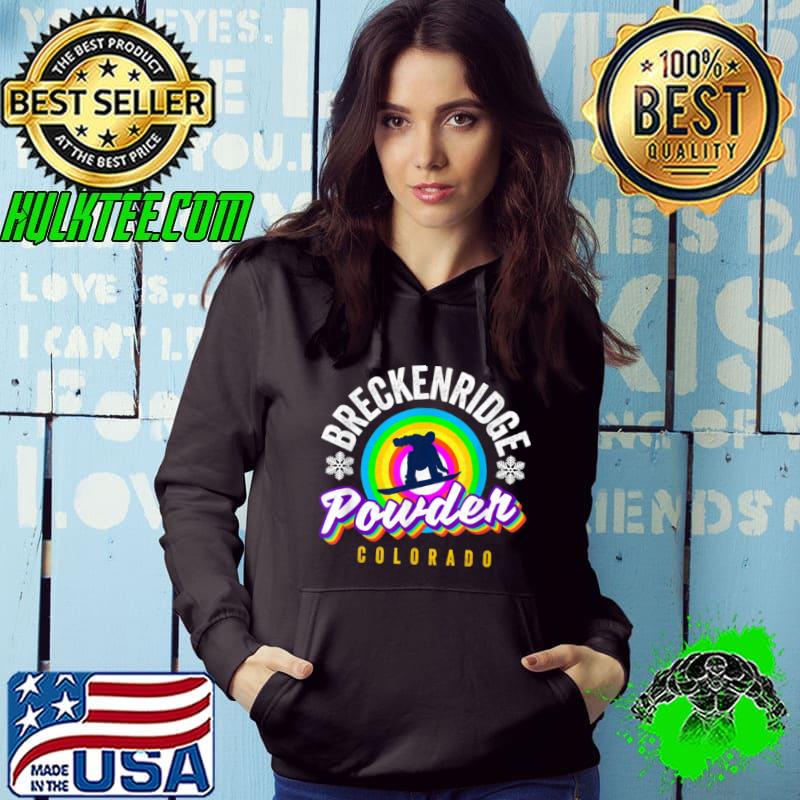 Snowboard Breckenridge Colorado Rad Breck CO Snowboarder T Shirt