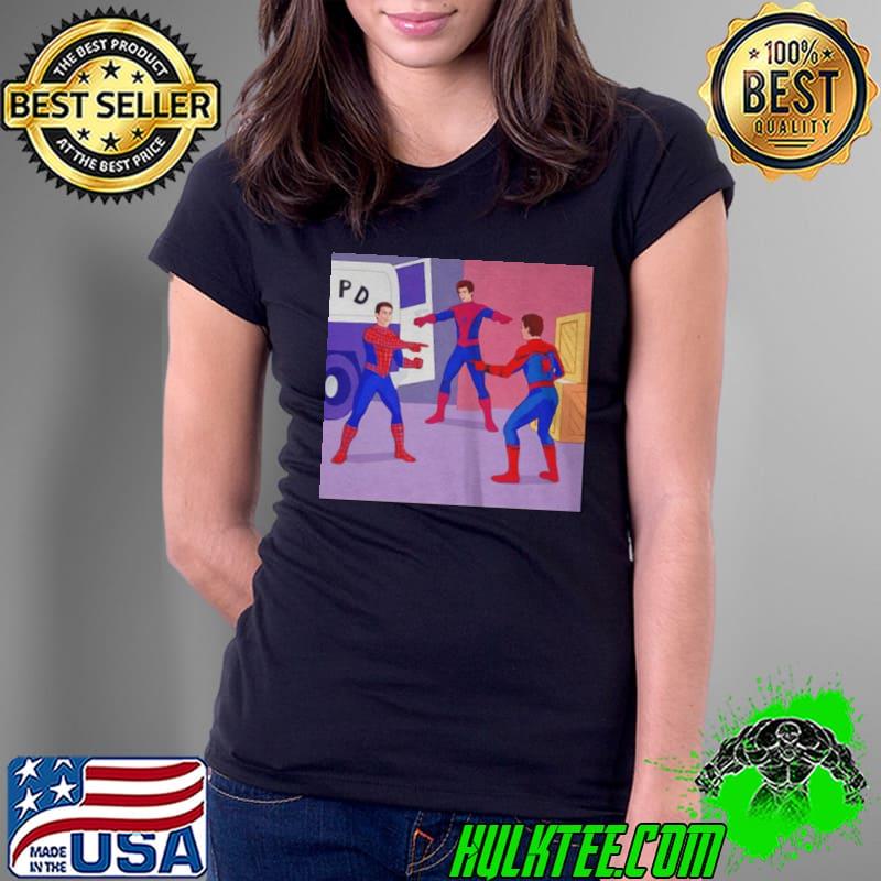 Spiderman tobey maguire tom holland andrew garfield is one Ladies Tee Spiderman tobey maguire tom holland andrew garfield is one Ladies Tee