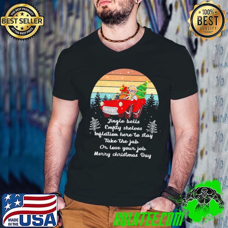 T-Shirt Jingle Joe Biden Funny Santa Trump Ugly Christmas Sweater Guys V Neck T-Shirt Jingle Joe Biden Funny Santa Trump Ugly Christmas Sweater Guys V Neck